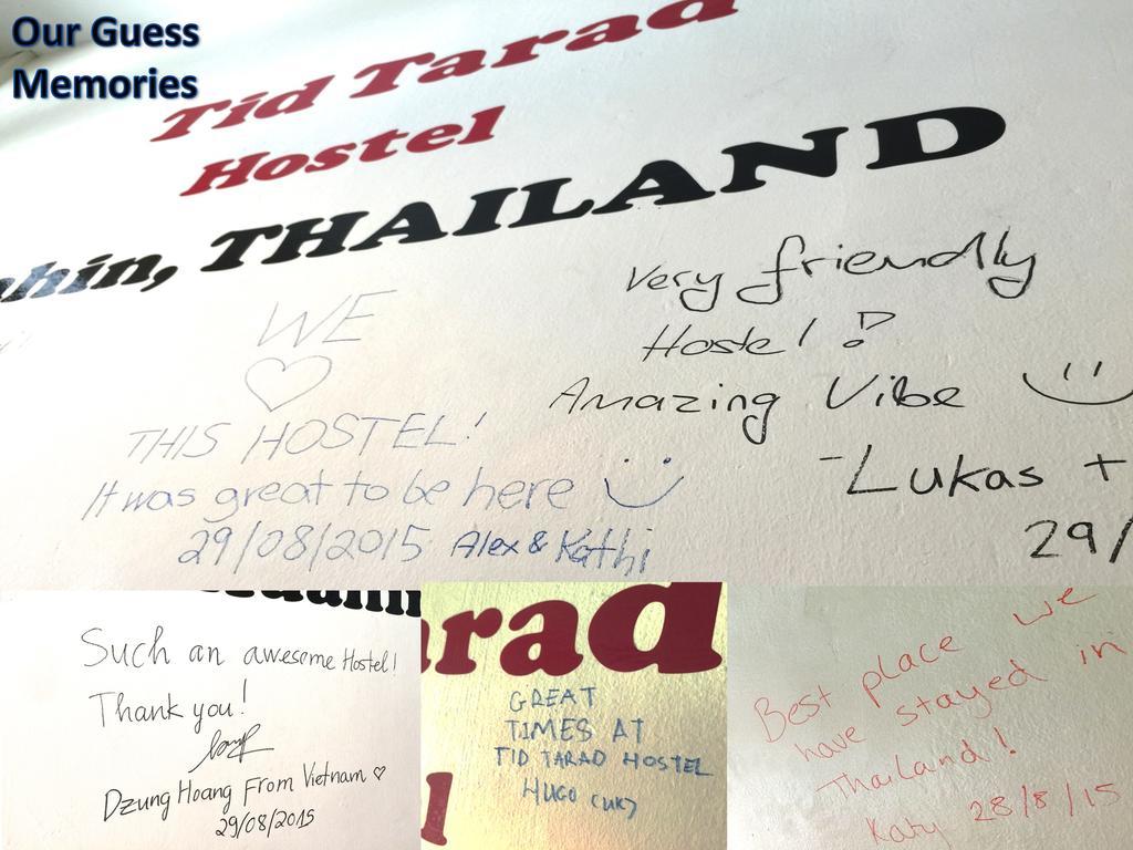 Tid Tarad Hostel 华欣 外观 照片