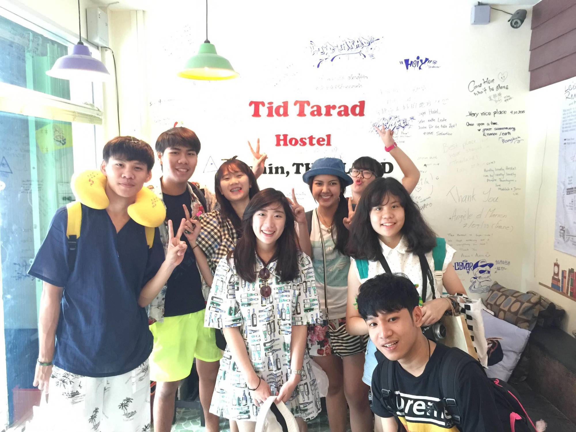 Tid Tarad Hostel 华欣 外观 照片
